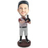 Male Baseball Player In Professional Sportswear Custom Figure Bobblehead