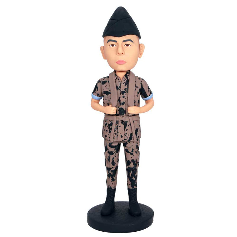 Custom Male Firefighter Fireman Bobbleheads