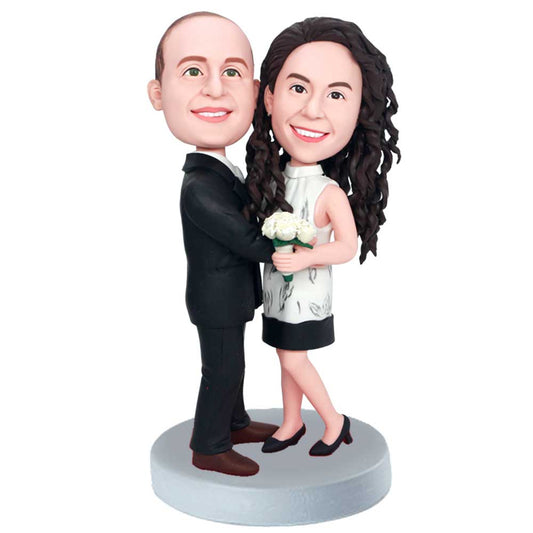 Custom Couple Bobbleheads - Top Valentine's Day Gift – Figure Bobblehead