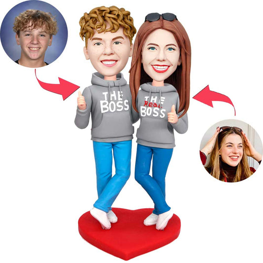 Custom Couple Bobbleheads - Top Valentine's Day Gift – Figure Bobblehead