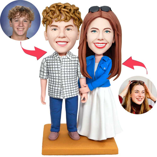 Custom Couple Bobbleheads - Top Valentine's Day Gift – Figure Bobblehead